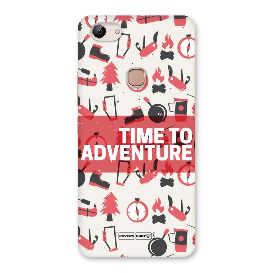 Time To Adventure Radiant Red Back Case for Vivo Y83
