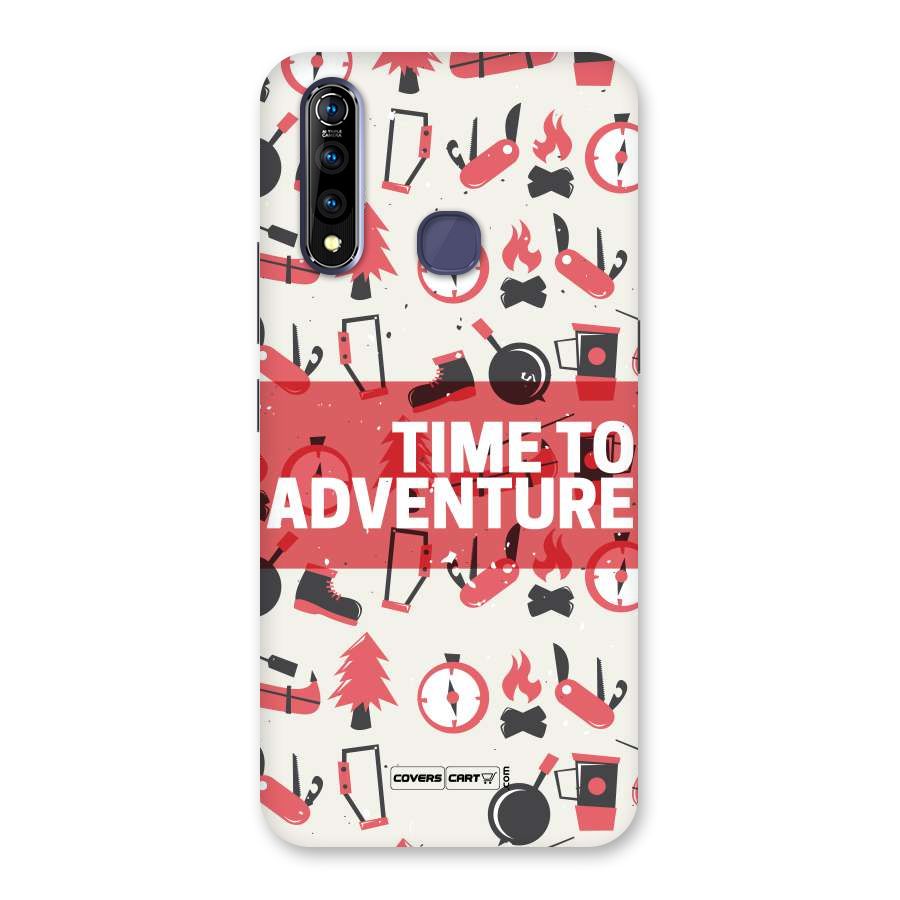 Time To Adventure Radiant Red Back Case for Vivo Z1 Pro