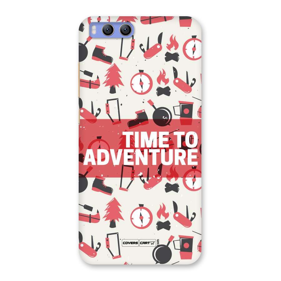 Time To Adventure Radiant Red Back Case for Xiaomi Mi 6