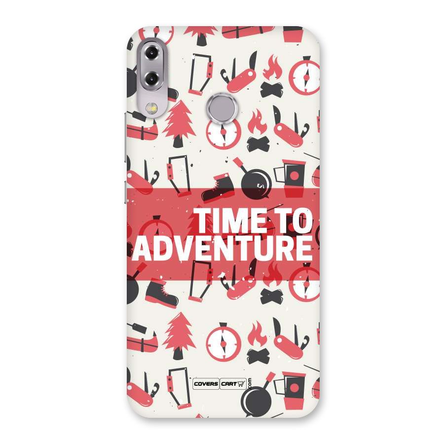 Time To Adventure Radiant Red Back Case for Zenfone 5Z