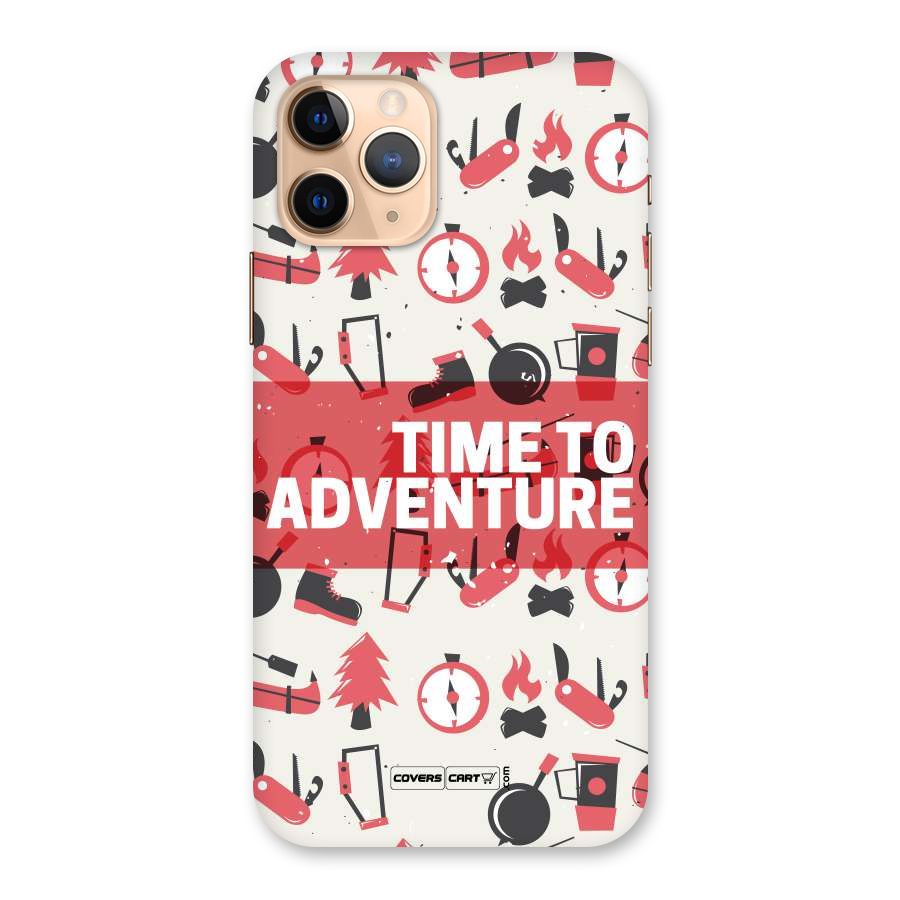 Time To Adventure Radiant Red Back Case for iPhone 11 Pro