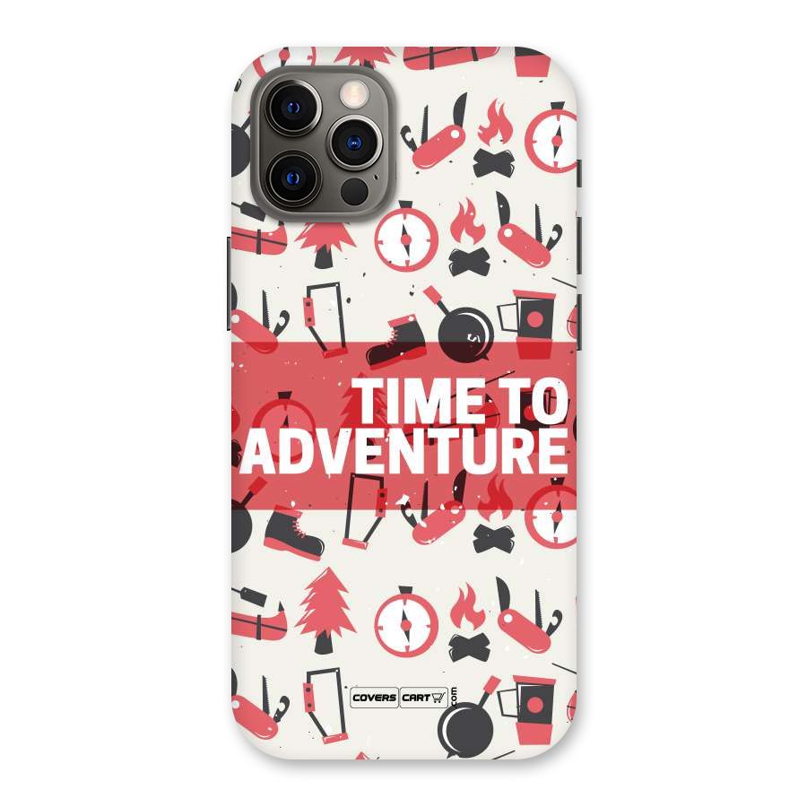 Time To Adventure Radiant Red Back Case for iPhone 12 Pro