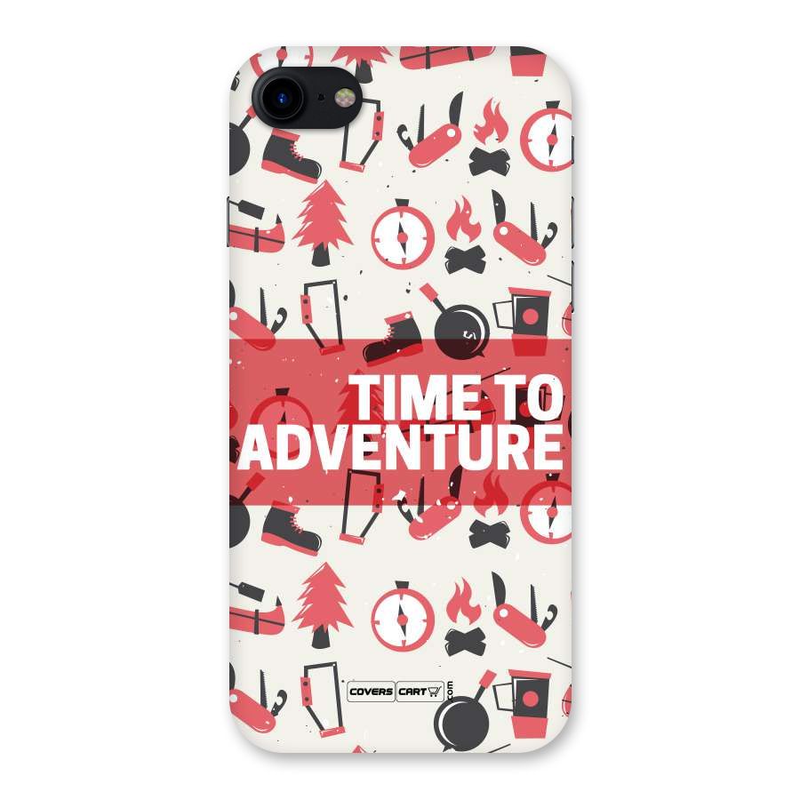 Time To Adventure Radiant Red Back Case for iPhone SE 2020
