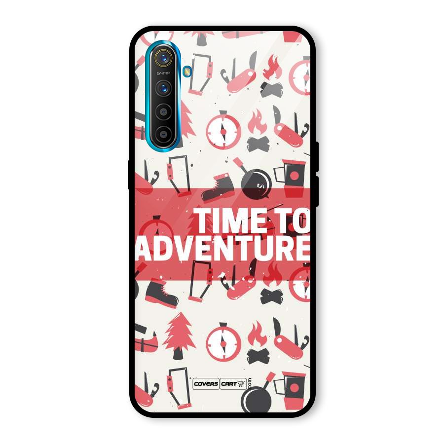 Time To Adventure Radiant Red Glass Back Case for Realme XT