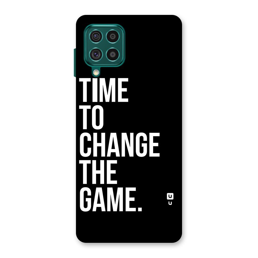 Time to Change the Game Back Case for Galaxy F62