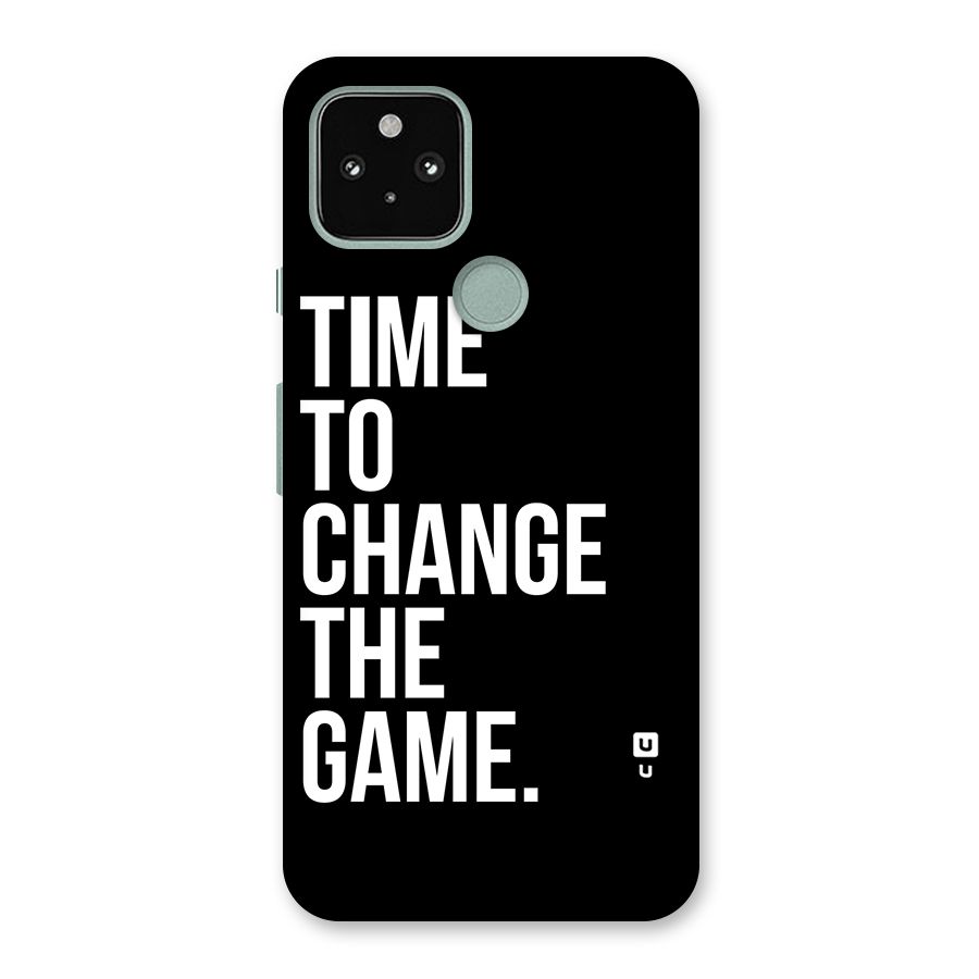 Time to Change the Game Back Case for Google Pixel 5