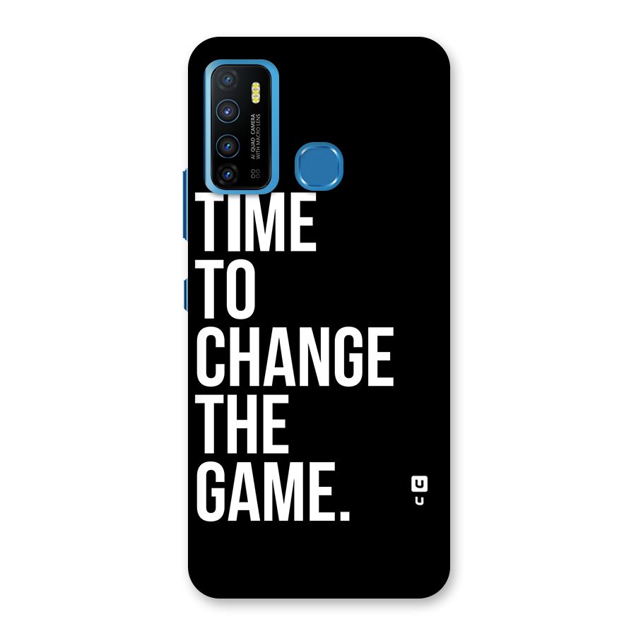 Time to Change the Game Back Case for Infinix Hot 9