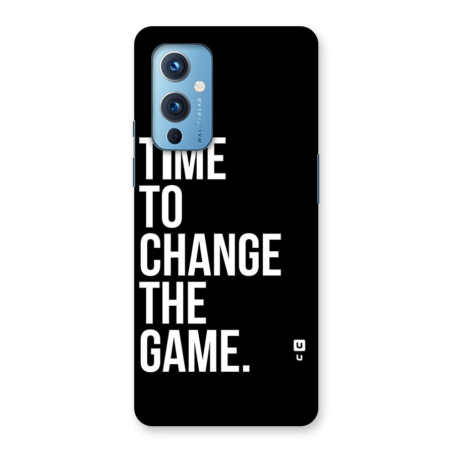 Time to Change the Game Back Case for OnePlus 9