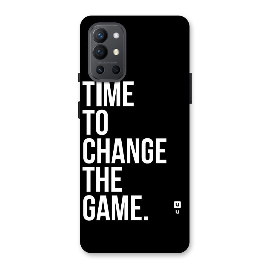 Time to Change the Game Back Case for OnePlus 9R