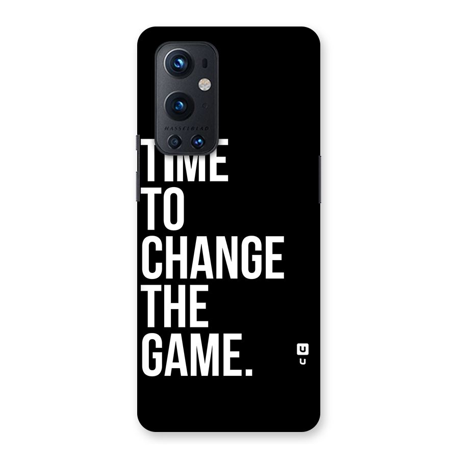 Time to Change the Game Back Case for OnePlus 9 Pro