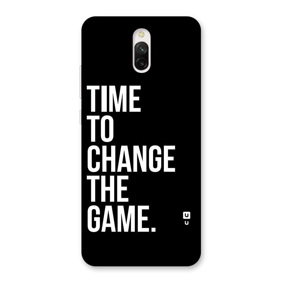 Time to Change the Game Back Case for Redmi 8A Dual