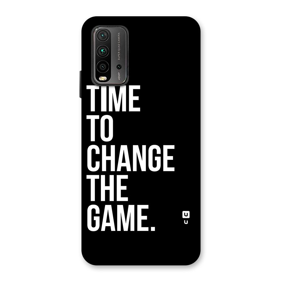 Time to Change the Game Back Case for Redmi 9 Power