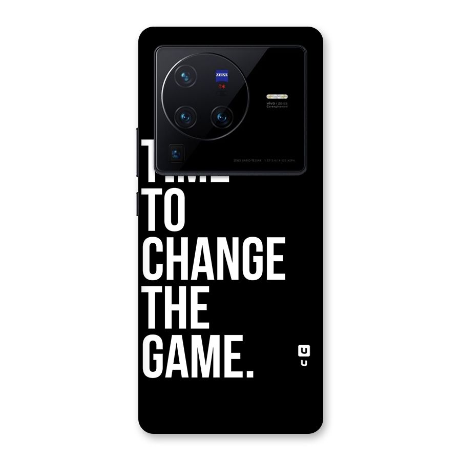 Time to Change the Game Back Case for Vivo X80 Pro
