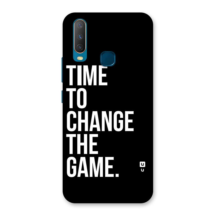Time to Change the Game Back Case for Vivo Y11