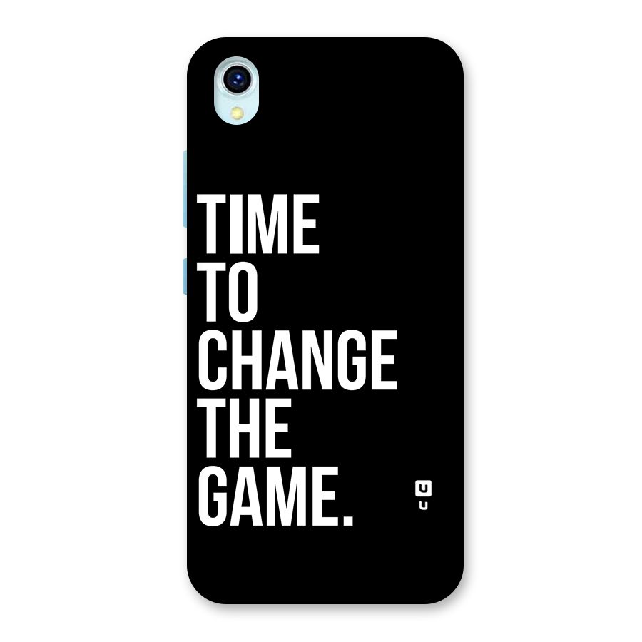 Time to Change the Game Back Case for Vivo Y1s