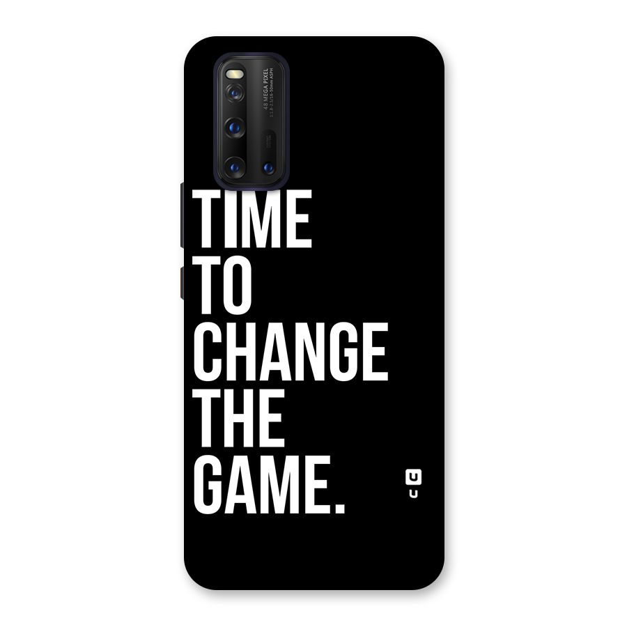 Time to Change the Game Back Case for Vivo iQOO 3