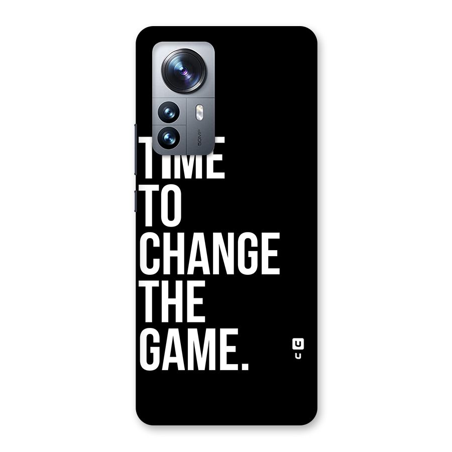Time to Change the Game Back Case for Xiaomi 12 Pro