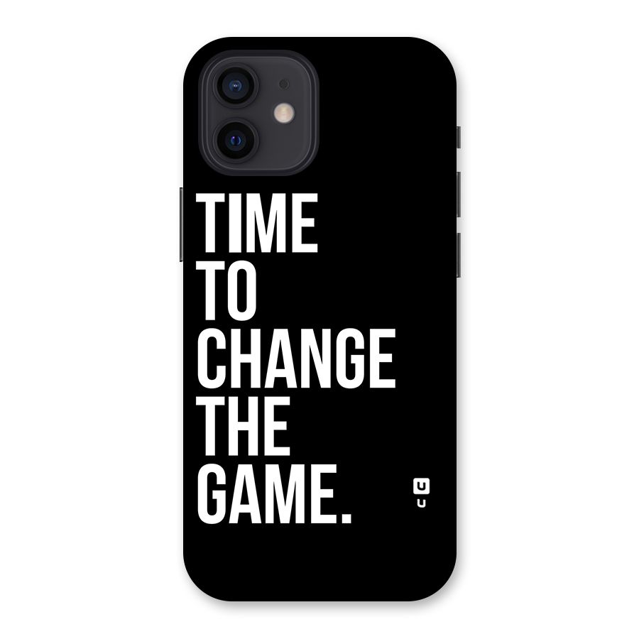Time to Change the Game Back Case for iPhone 12