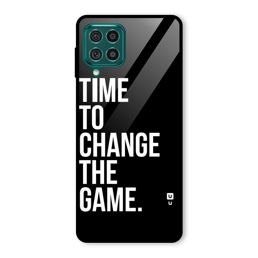Time to Change the Game Glass Back Case for Galaxy F62