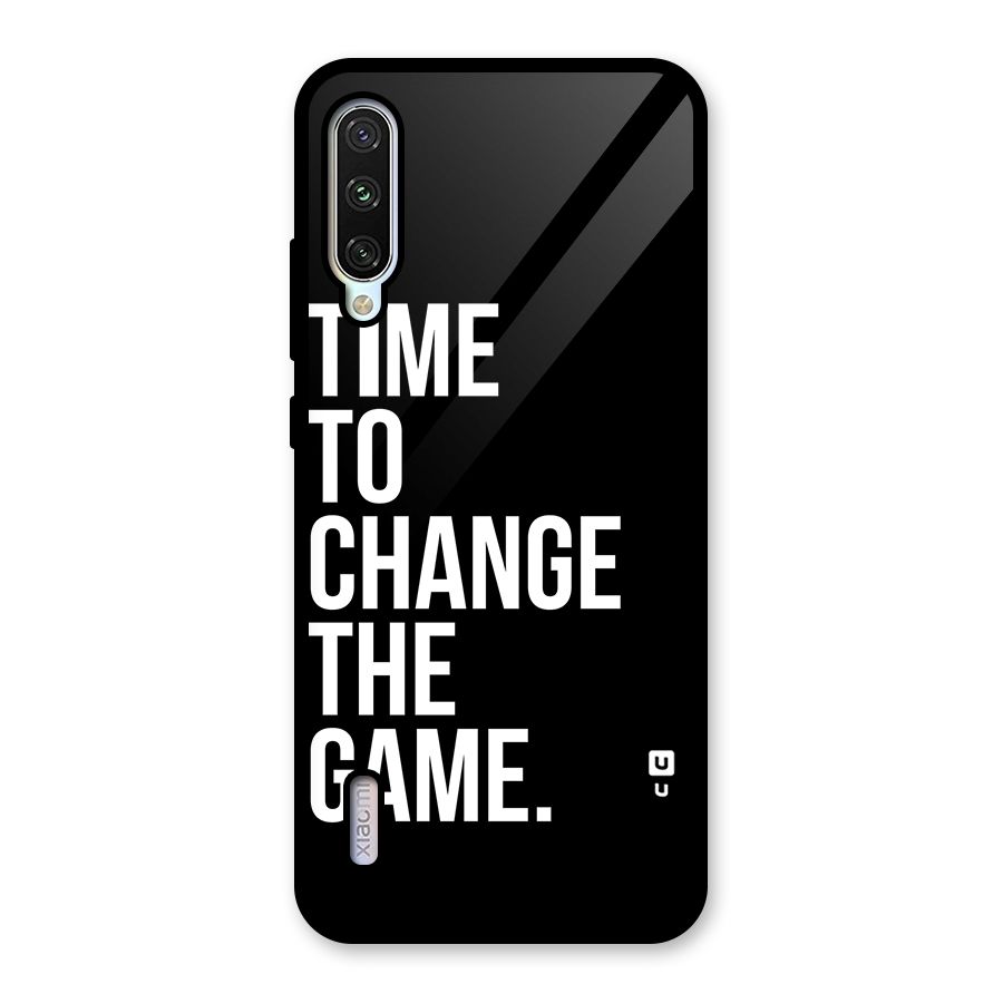Time to Change the Game Glass Back Case for Mi A3