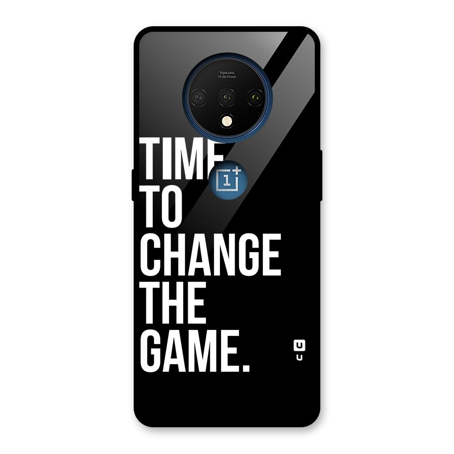 Time to Change the Game Glass Back Case for OnePlus 7T
