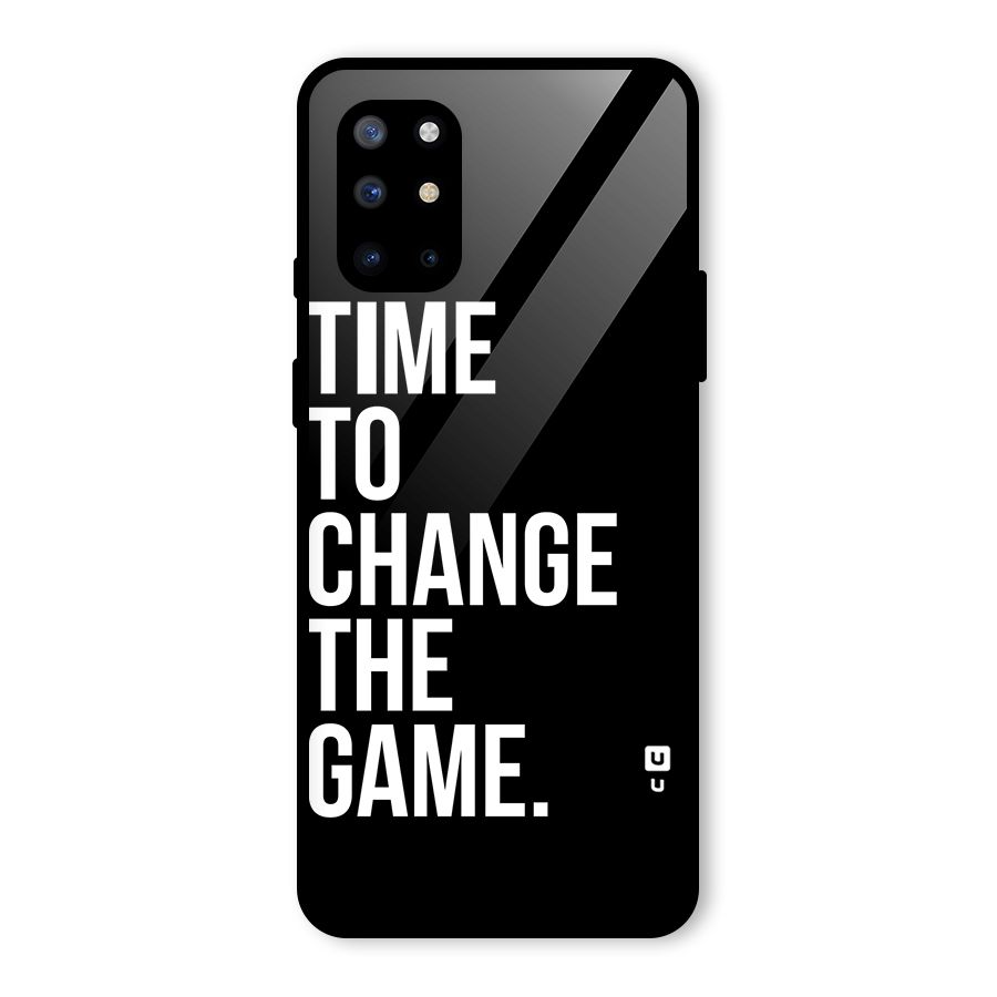 Time to Change the Game Glass Back Case for OnePlus 8T