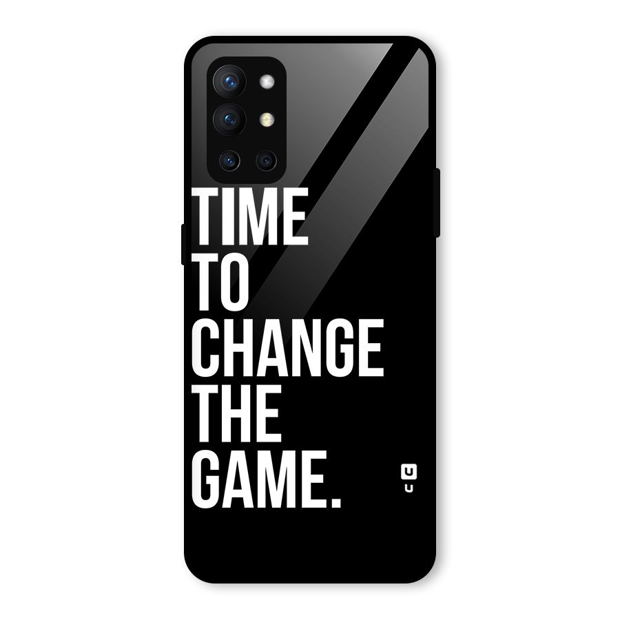 Time to Change the Game Glass Back Case for OnePlus 9R