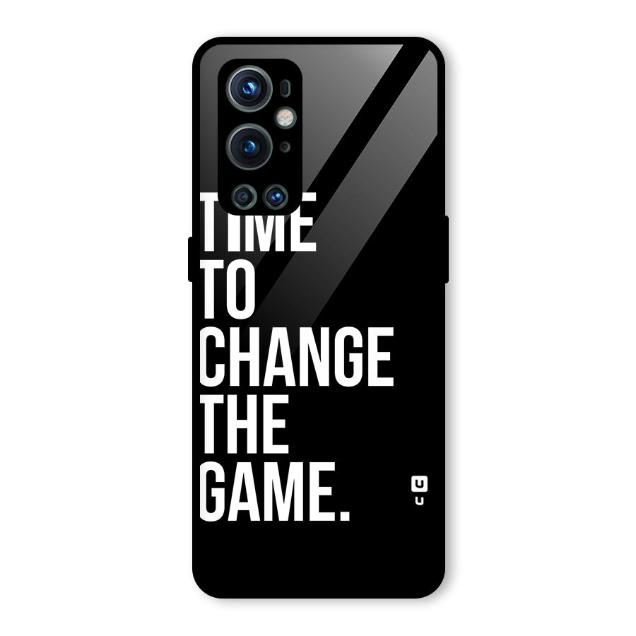Time to Change the Game Glass Back Case for OnePlus 9 Pro