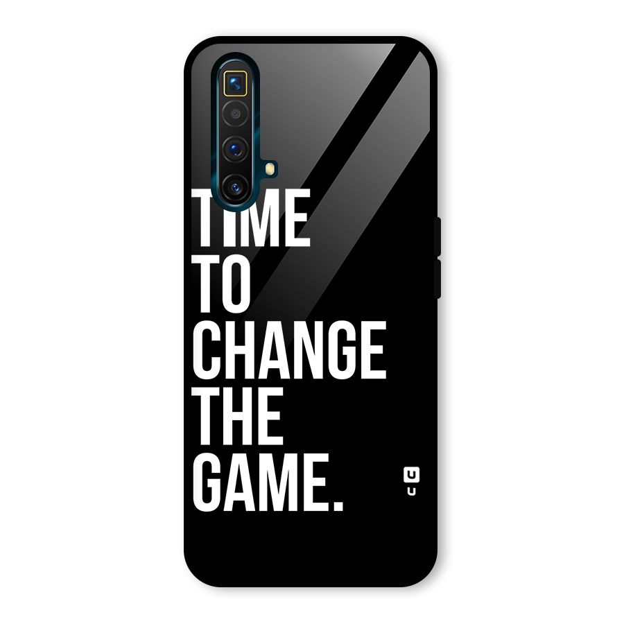 Time to Change the Game Glass Back Case for Realme X3 SuperZoom