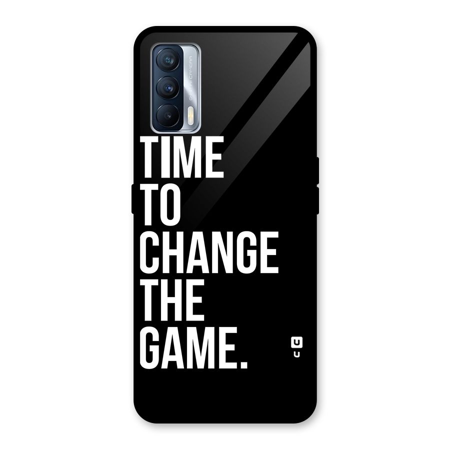Time to Change the Game Glass Back Case for Realme X7
