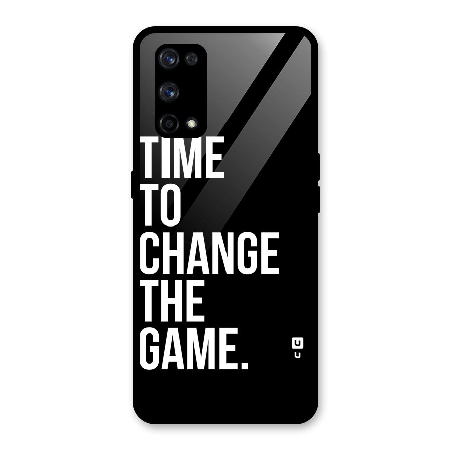 Time to Change the Game Glass Back Case for Realme X7 Pro