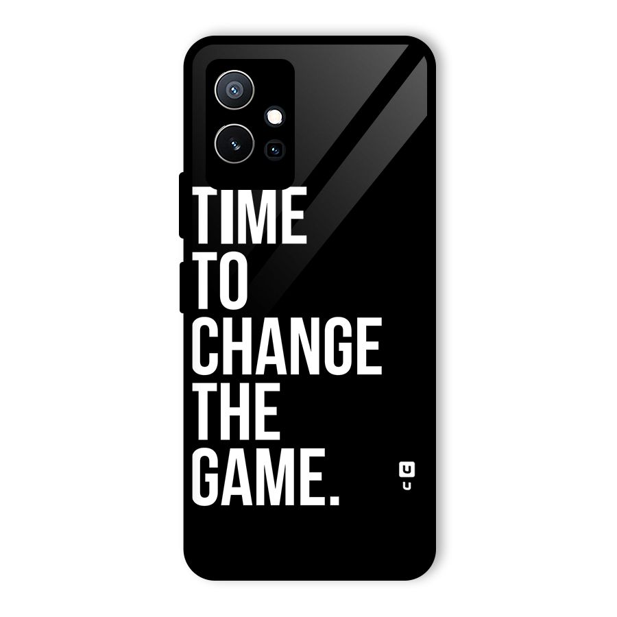 Time to Change the Game Glass Back Case for Vivo iQOO Z6