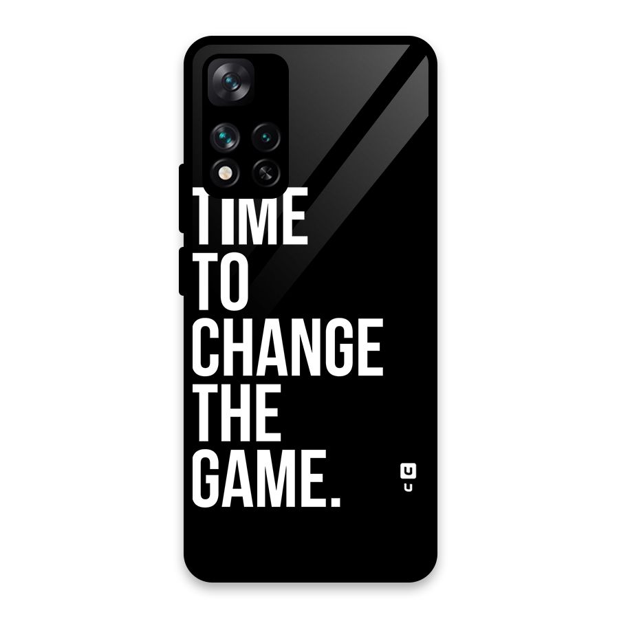 Time to Change the Game Glass Back Case for Xiaomi 11i 5G