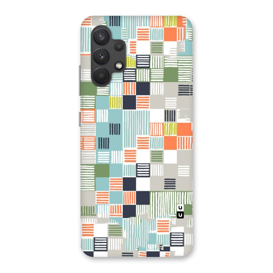 Tiny Boxes Stripes Back Case for Galaxy A32