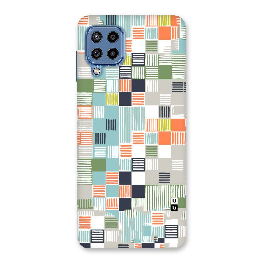 Tiny Boxes Stripes Back Case for Galaxy M32