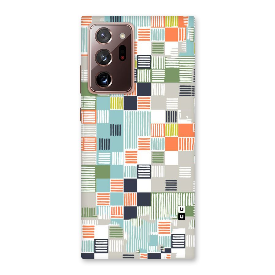 Tiny Boxes Stripes Back Case for Galaxy Note 20 Ultra