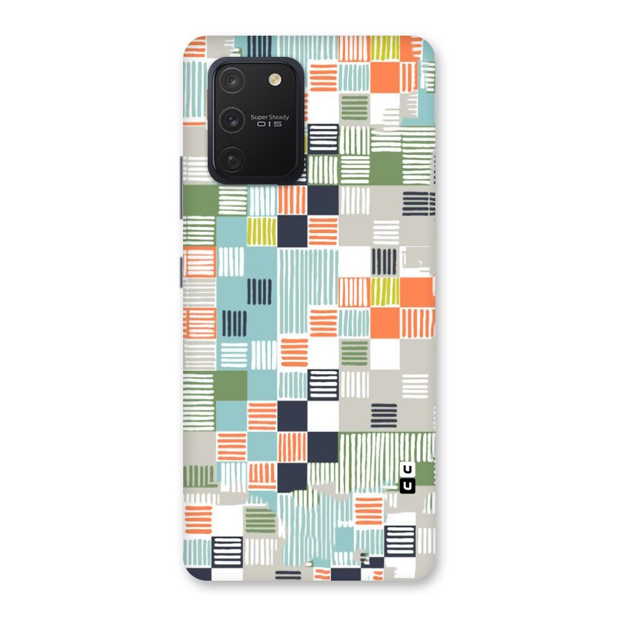 Tiny Boxes Stripes Back Case for Galaxy S10 Lite