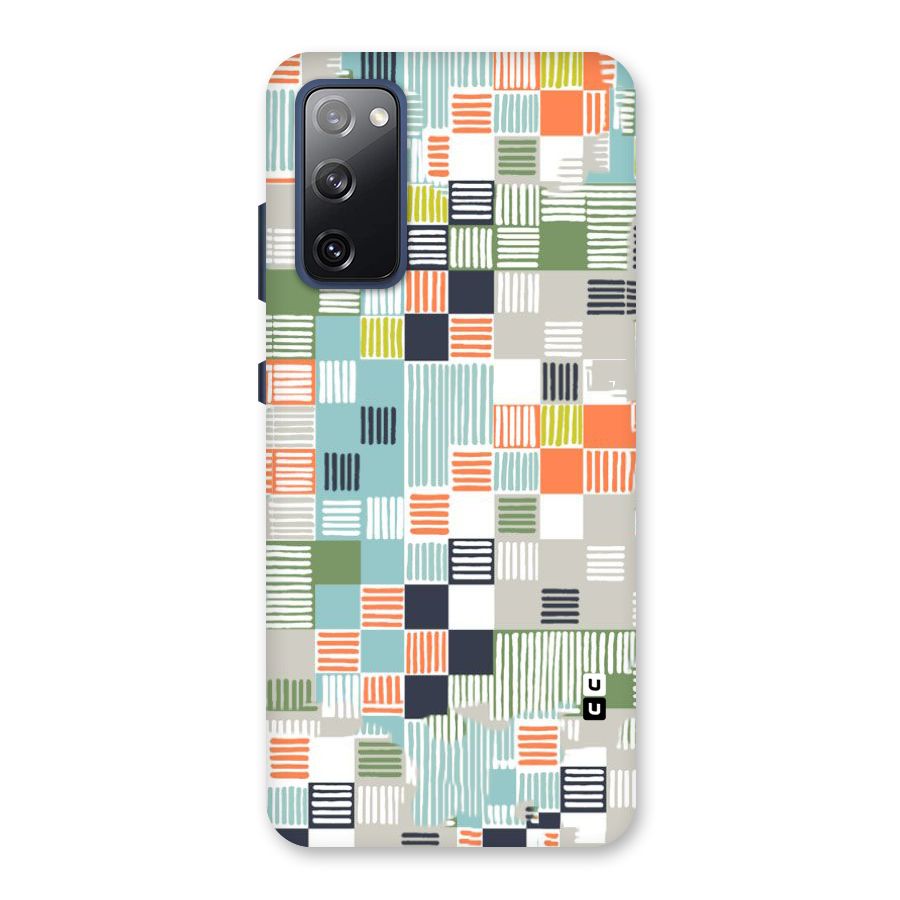 Tiny Boxes Stripes Back Case for Galaxy S20 FE