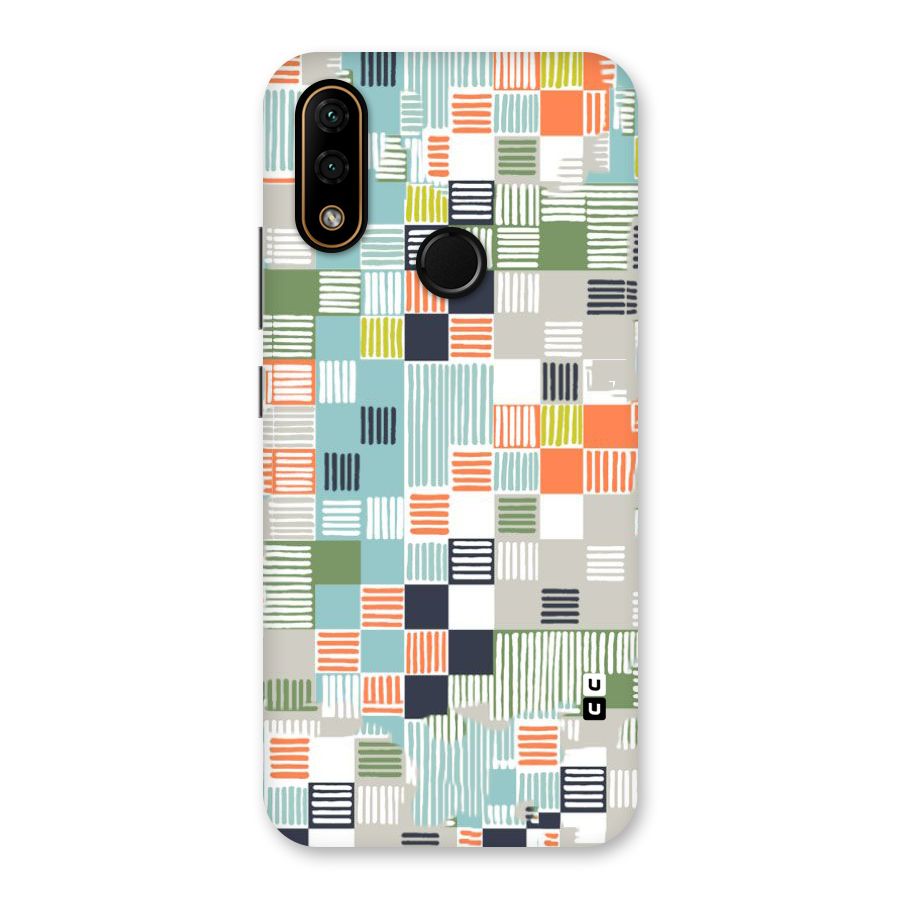 Tiny Boxes Stripes Back Case for Lenovo A6 Note