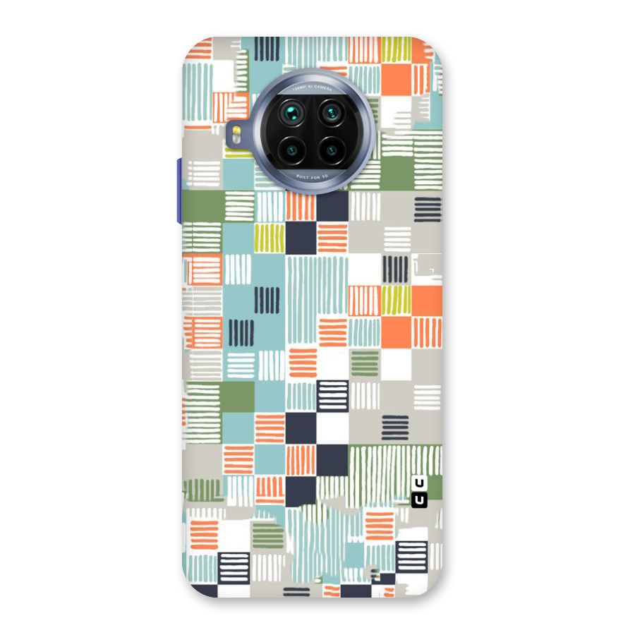 Tiny Boxes Stripes Back Case for Mi 10i
