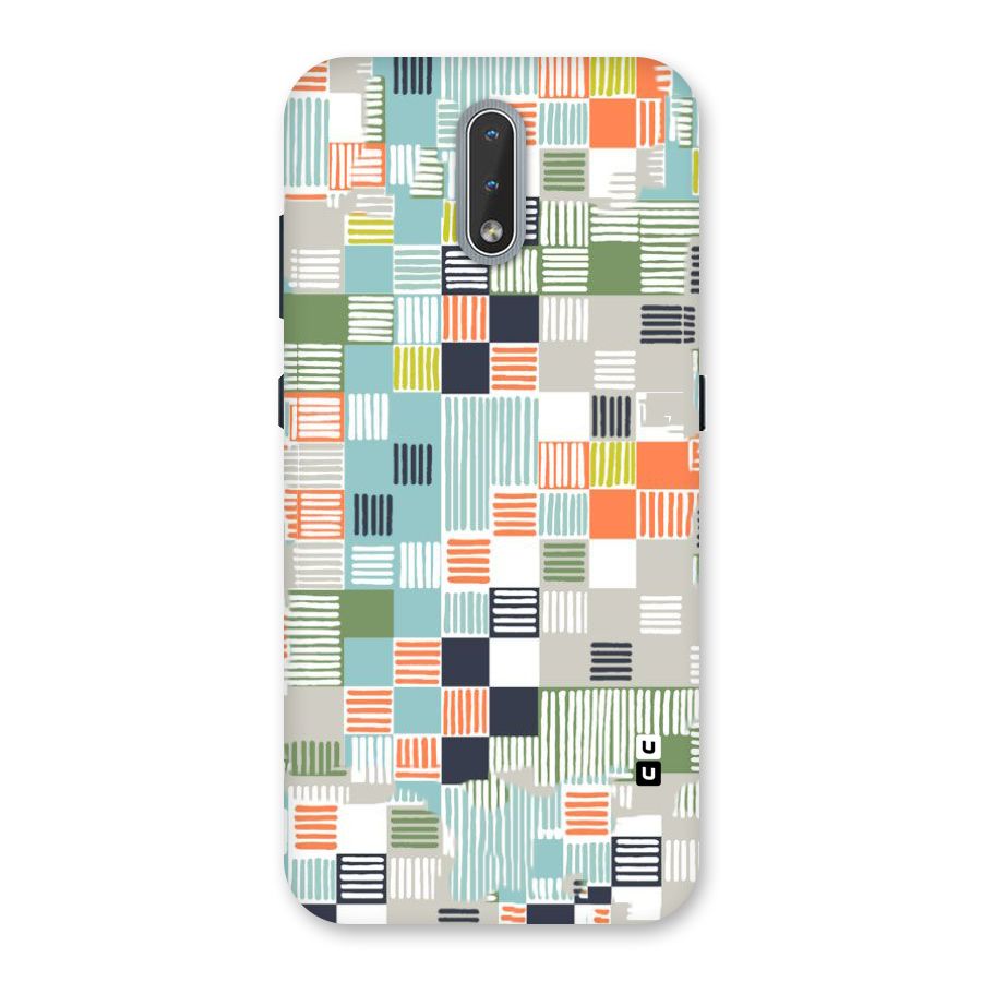 Tiny Boxes Stripes Back Case for Nokia 2.3