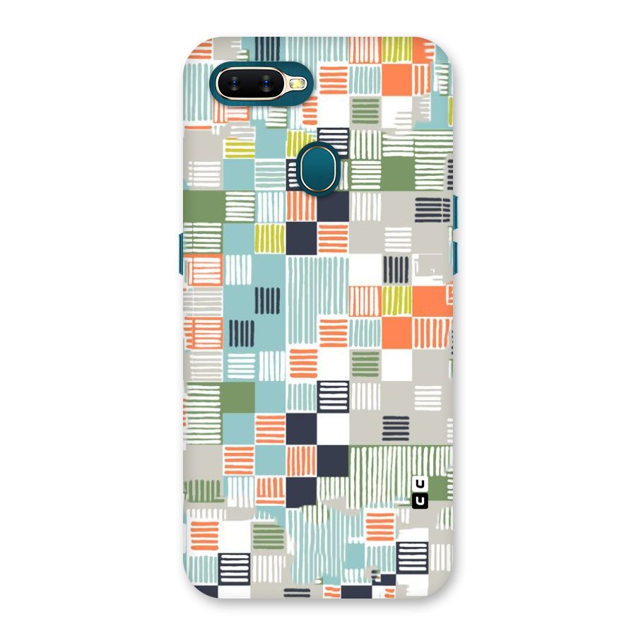 Tiny Boxes Stripes Back Case for Oppo A11k