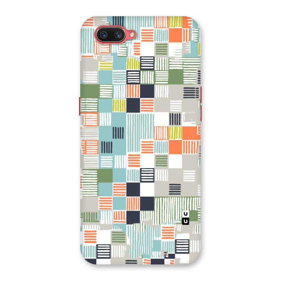 Tiny Boxes Stripes Back Case for Oppo A3s