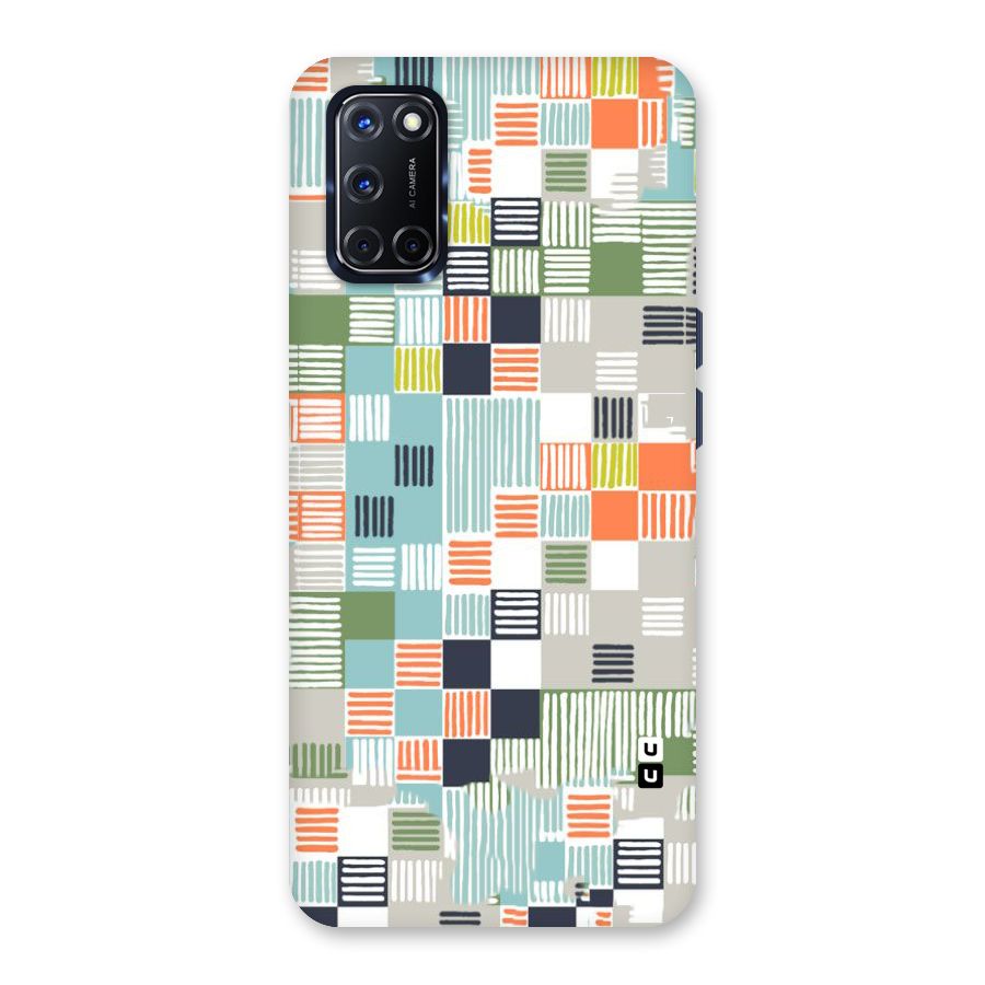 Tiny Boxes Stripes Back Case for Oppo A52