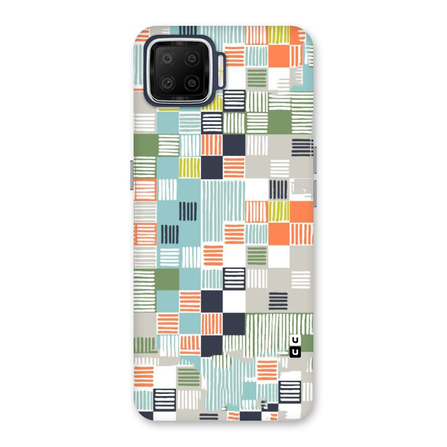 Tiny Boxes Stripes Back Case for Oppo F17