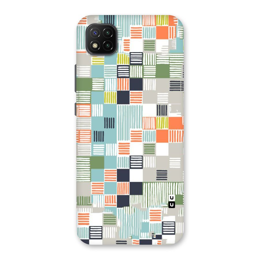 Tiny Boxes Stripes Back Case for Poco C3