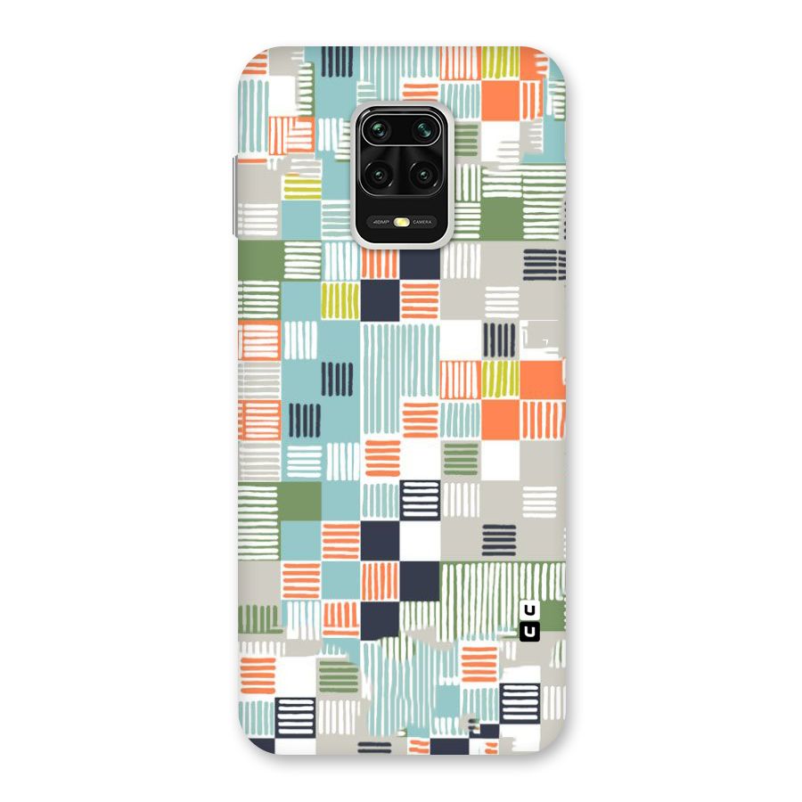 Tiny Boxes Stripes Back Case for Poco M2 Pro