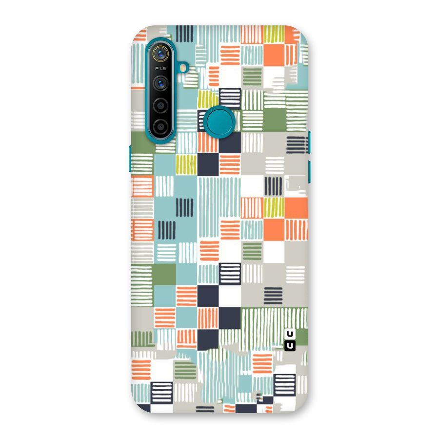 Tiny Boxes Stripes Back Case for Realme 5i