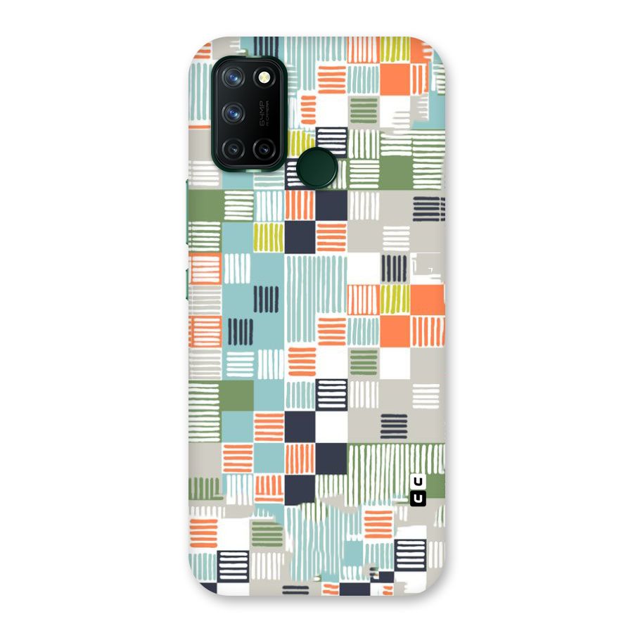 Tiny Boxes Stripes Back Case for Realme 7i