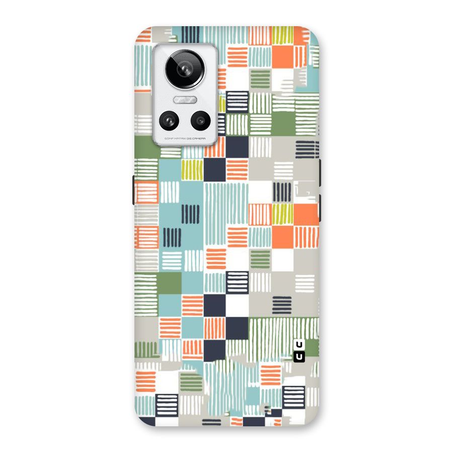 Tiny Boxes Stripes Back Case for Realme GT Neo 3